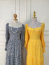 Spring Ladies Floral Cotton Maxi Dresses
